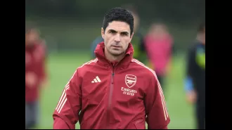 Mikel Arteta is actively trying to reduce his touchline behaviors at Arsenal matches.