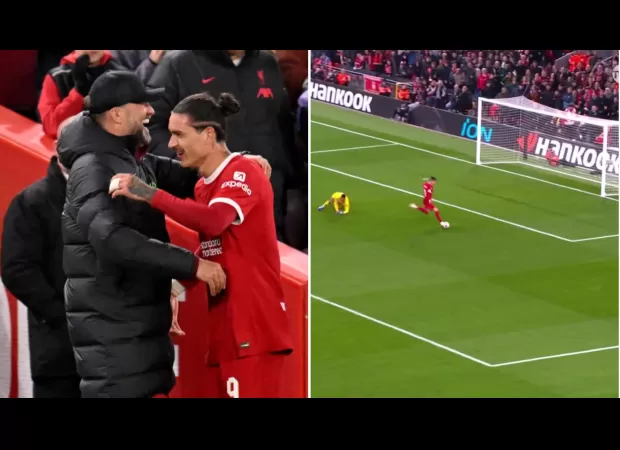 Klopp laughs off Nunez's miss of an easy goal in Liverpool's win.