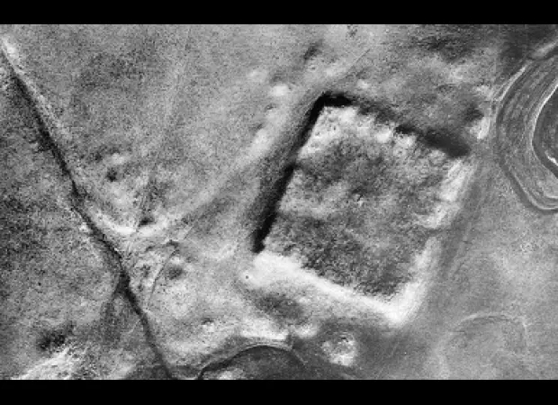 Roman Empire was not as expected according to Cold War spy satellite photos.