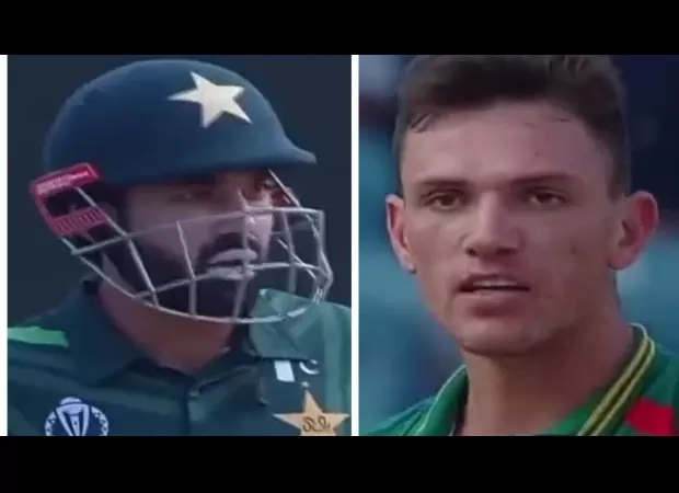 PAK and SA cricket teams involved in heated exchange; watch Mohammad Rizwan and Marco Jansen.