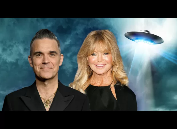 Celebrities recount their bizarre alien encounters: snowploughs, golden balls, and more.