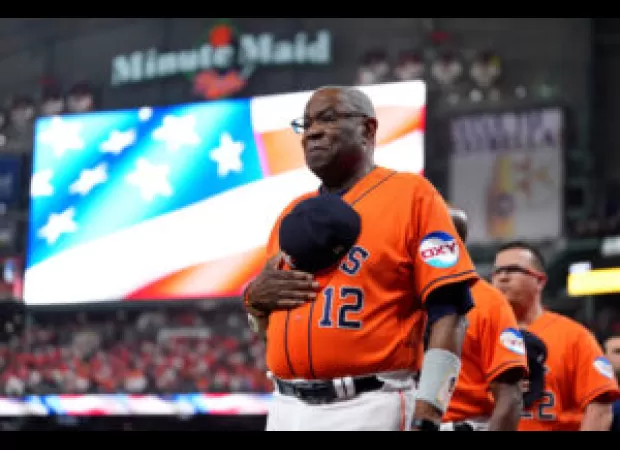 Dusty Baker retires after a 26-year career as manager of the Houston Astros.