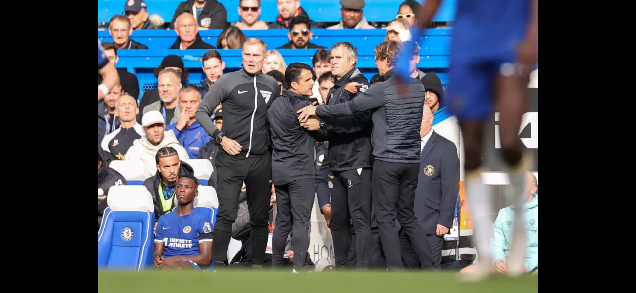Pochettino apologises for Perez's red card in Chelsea's win vs Brentford, saying sorry to them.