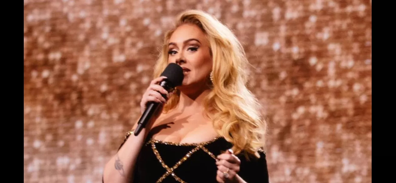 Adele dresses up as an iconic figure for her debut Halloween performance.