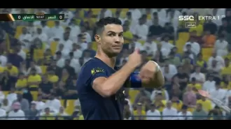 CR7 demands ref be swapped out after angry outburst in Al-Nassr game.