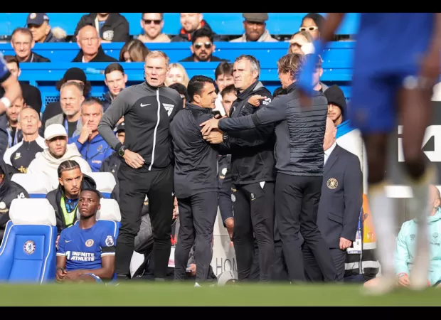 Pochettino apologises for Perez's red card in Chelsea's win vs Brentford, saying sorry to them.