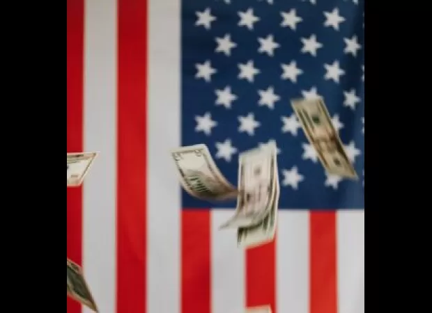 National debt payments rising due to political maneuvering by the Republicans.