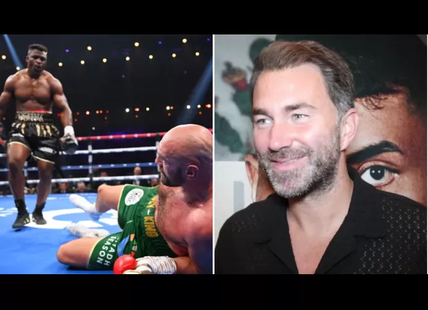Eddie Hearn claims Francis Ngannou was 