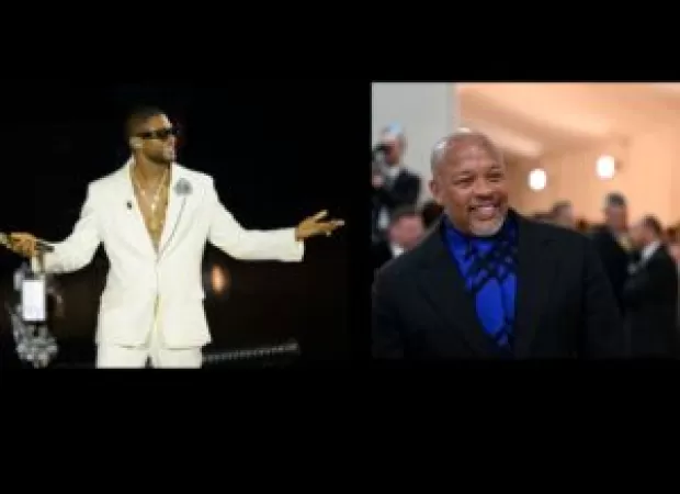 Usher honors Dr. Dre with an epic tribute during his Las Vegas residency.