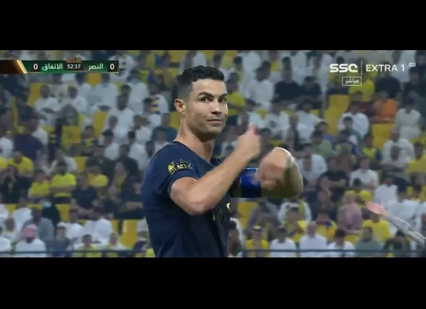 CR7 demands ref be swapped out after angry outburst in Al-Nassr game.