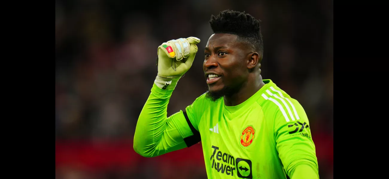 Andre Onana won't be playing for Man Utd as he has committed to playing at AFCON for Cameroon.