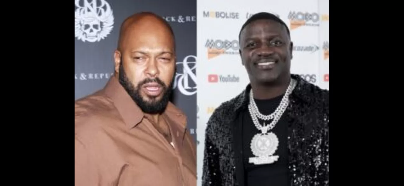 Suge Knight accused Akon of raping a 13-year-old girl on his podcast 'Collect Call'.