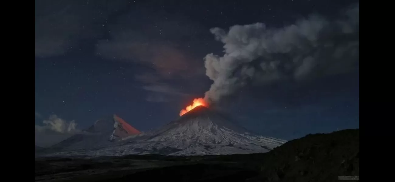 Eurasia's highest active volcano erupted in Russia's Kamchatka Peninsula, sending massive ash columns into the sky. Visuals of the eruption have surfaced.