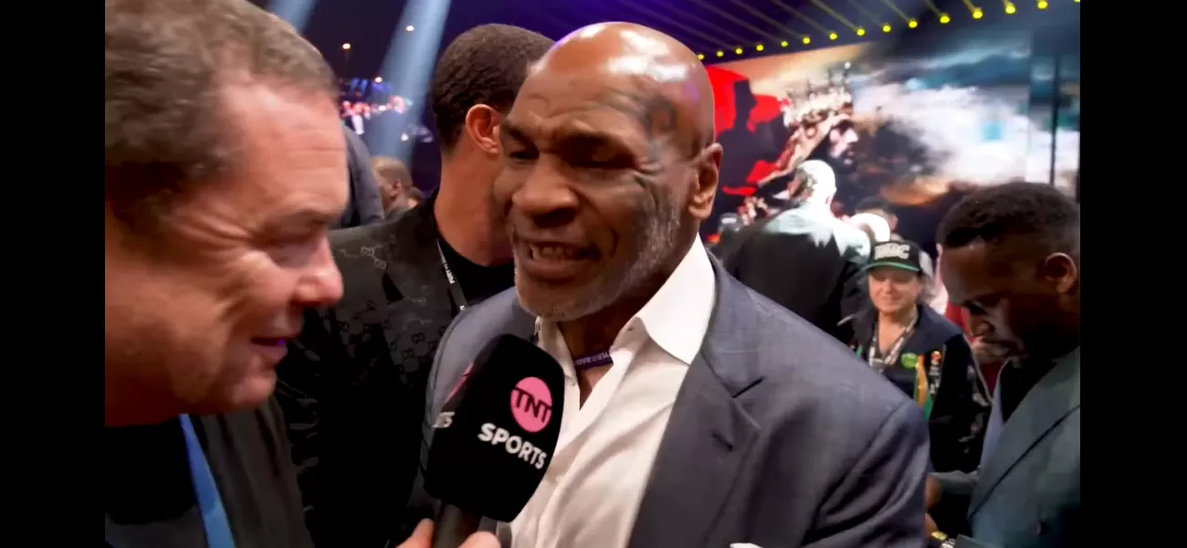 Tyson predicts Fury will beat Usyk after Fury's close fight vs Ngannou.