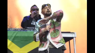 Sean Paul's shock at a Jamaican earthquake was caught on a live stream.