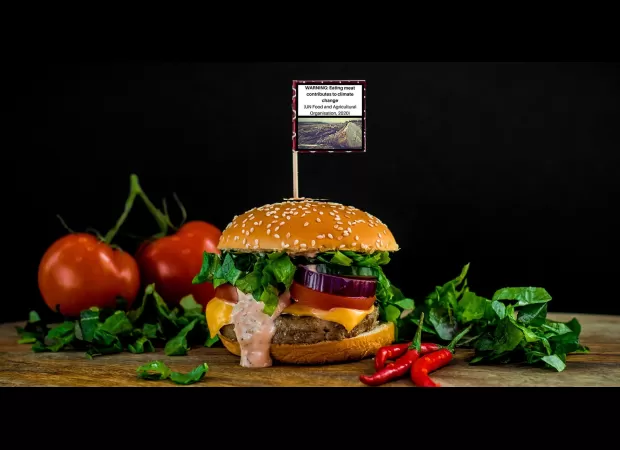 Scientists suggest meat should be labeled with warnings, similar to cigarettes.