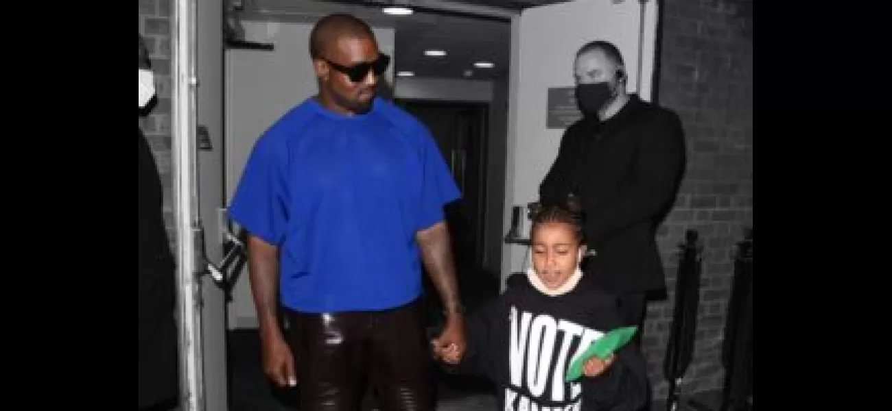 North praises Kanye's parenting, since no nannies or luxurious lifestyle involved.