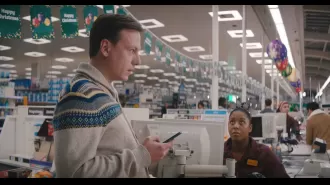 Rick Astley shows Christmas can be fun and cheesy in Sainsbury's ad.