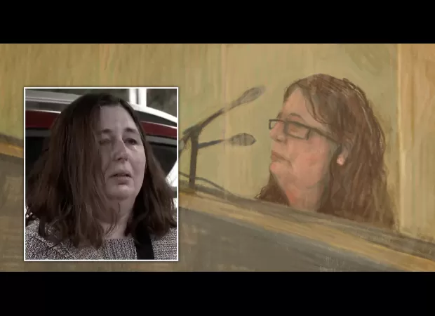 Accused woman responds to charges with 