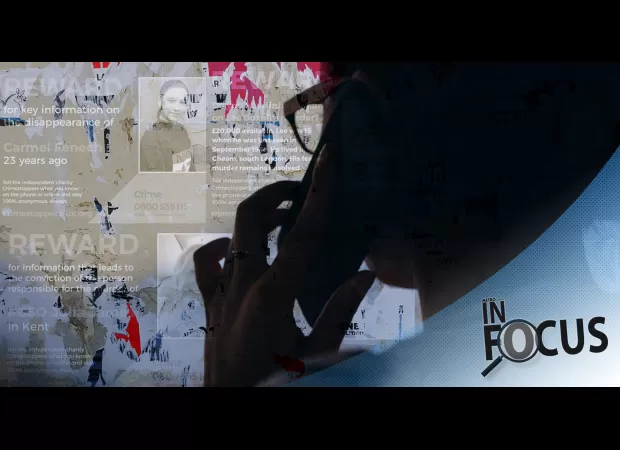 I visited a Crimestoppers HQ where people spoke in hushed tones and there was a bowl of Haribo sweets.