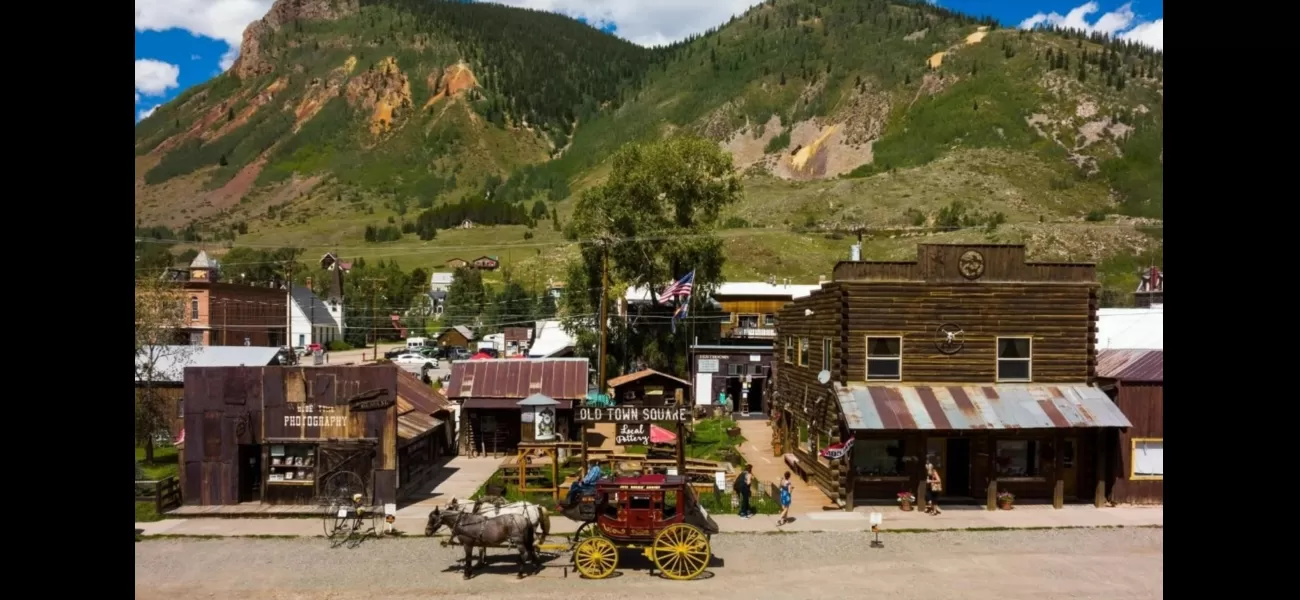 A cowboy ghost town on sale for the same cost as a house in London.