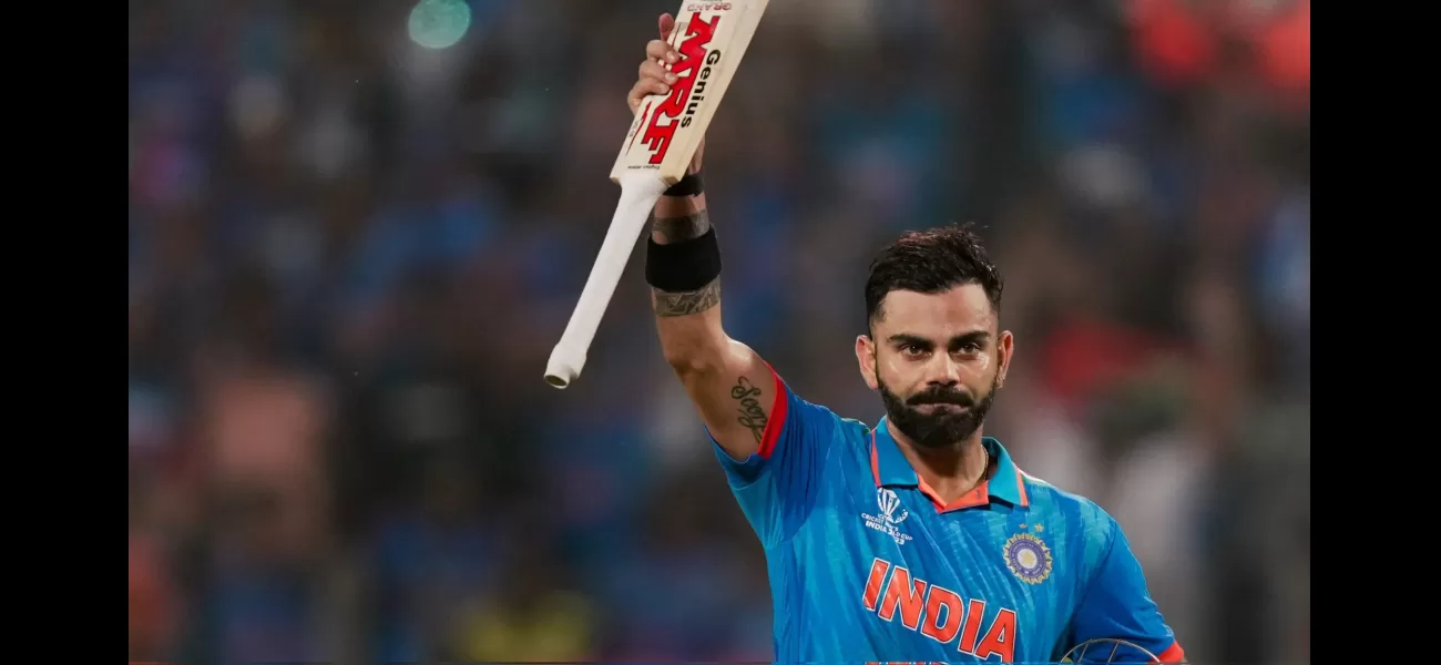 Virat Kohli equals Sachin Tendulkar's world record of 49 ODI centuries in CWC 2023 match against South Africa on his birthday.