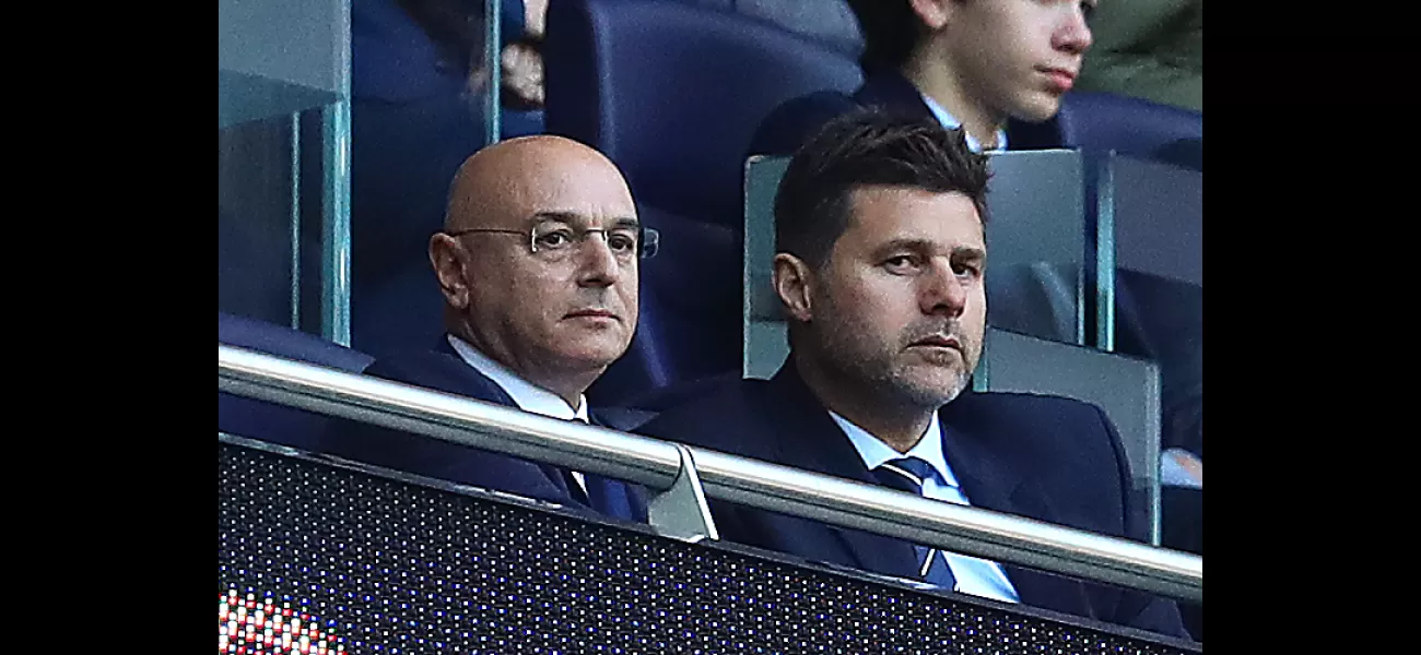 Levy told Pochettino that he wished him luck in his new role at Chelsea.