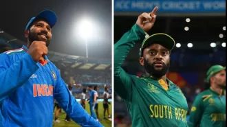 India won the toss and chose to bat first in the India vs South Africa match at Eden Gardens in CWC 2023.