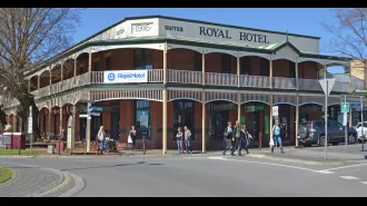 3 dead after car crashes into pub's outdoor seating area in Australia.