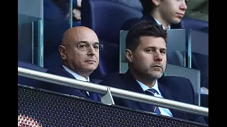 Levy told Pochettino that he wished him luck in his new role at Chelsea.