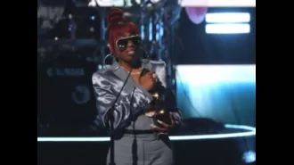 Missy Elliott becomes first female rapper inducted into Rock & Roll Hall of Fame.