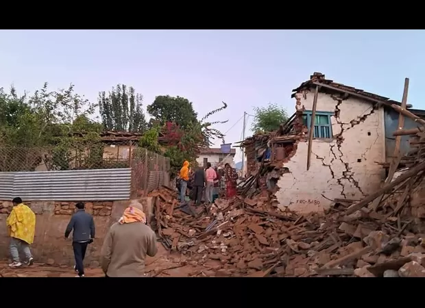 At least 132 people have died following a strong earthquake in Nepal.