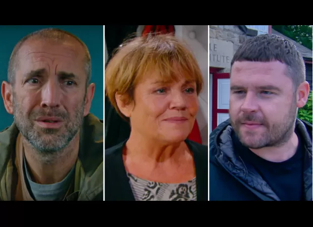 A murder twist, a bombshell for Eric and Aaron's next move have been revealed in Emmerdale spoiler videos.