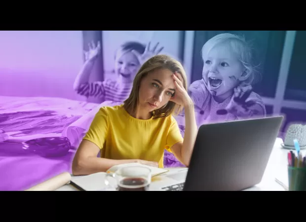 Women more likely than men to leave job over childcare concerns.