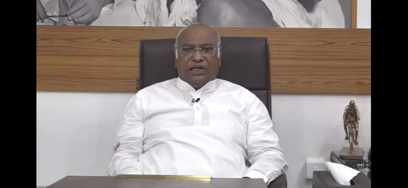 Kharge will give speeches in Gwalior and Bhopal today in preparation for the Madhya Pradesh Elections in 2023.
