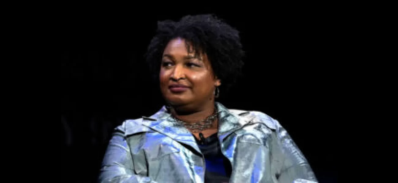 Stacey Abrams says opposing Trump doesn't make someone a hero; it takes more than that.