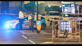 Four people injured in multiple stabbings in east London.