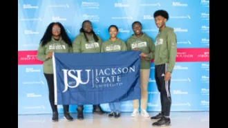 Jackson State Tigers win Hackathon, showing their skill and determination to succeed.
