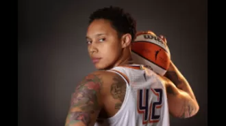 Griner is back with Team USA for an exhibition game.