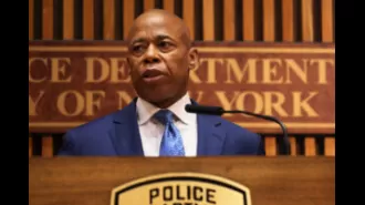 NYC Mayor Eric Adams says he has no knowledge of the construction company subject to an investigation over fundraising.