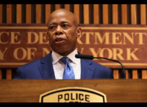 NYC Mayor Eric Adams says he has no knowledge of the construction company subject to an investigation over fundraising.