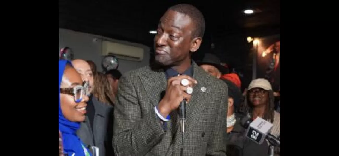 Yusef Salaam elected to New York City Council to represent Harlem.