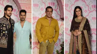 Celebs arrive at Kumar Taurani's Diwali bash: Salman Khan, Katrina Kaif, Varun Dhawan, Sidharth Malhotra - photos included!