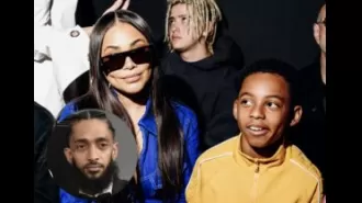 Lauren London's son is interested in finance due to influence from Nipsey Hussle.