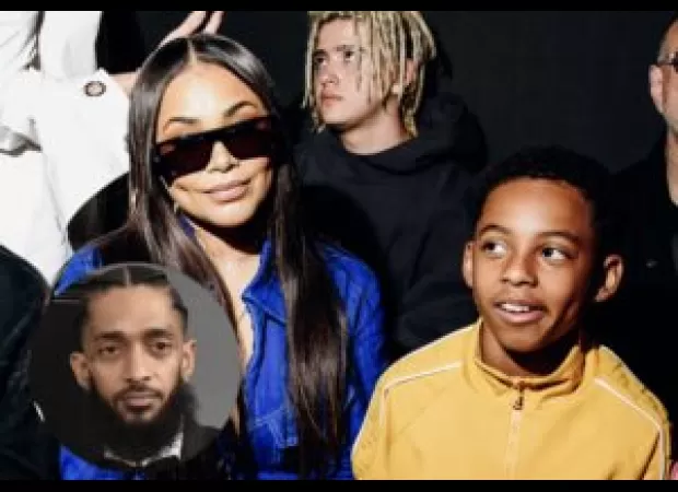 Lauren London's son is interested in finance due to influence from Nipsey Hussle.