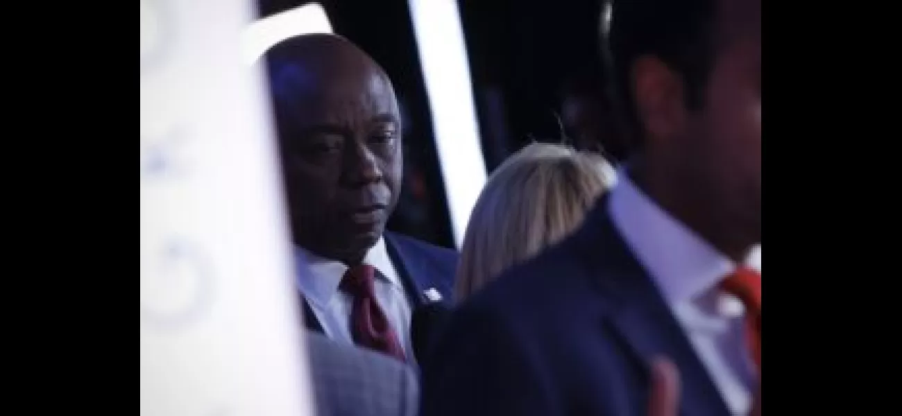 Sen. Tim Scott revealed the identity of his 