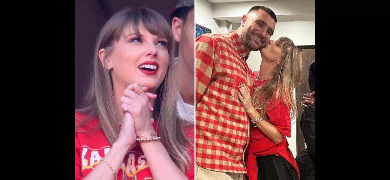 Taylor Swift showed Travis Kelce some love at her Buenos Aires show with a sweet romantic gesture.