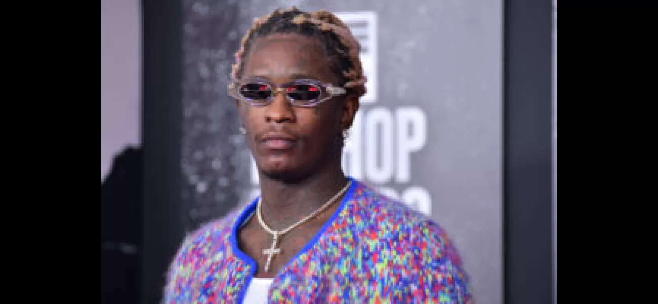 Judge allows rap lyrics as evidence in RICO trial involving Young Thug.