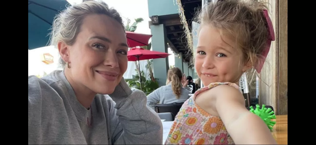 Hilary Duff's daughter got her an R-rated birthday card as a surprise.
