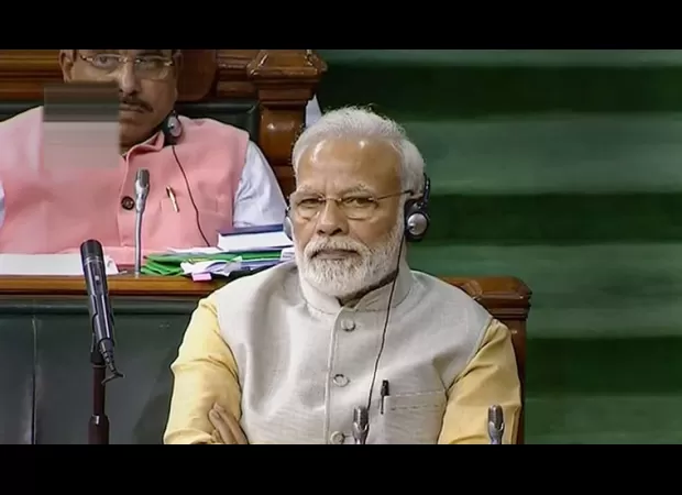 PM Modi accuses Congress of using “divide & rule” tactics, and of record-breaking corruption at Neemuch rally for MP elections 2023.